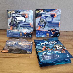 New Nerf N-Strike Elite Jolt Blaster Lot by Hasbro